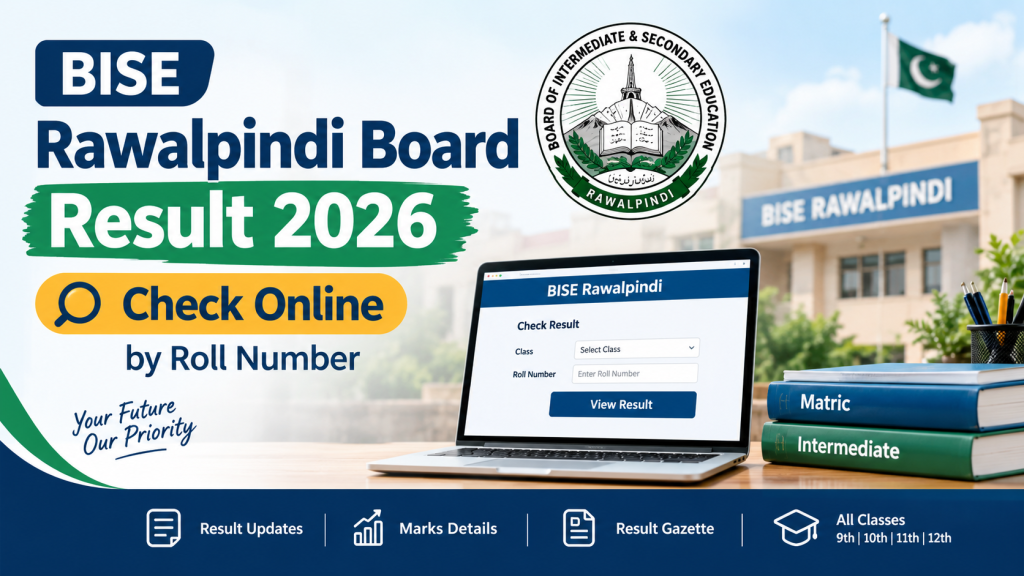BISE Rawalpindi Board Result 2026 – Check Online by Roll Number