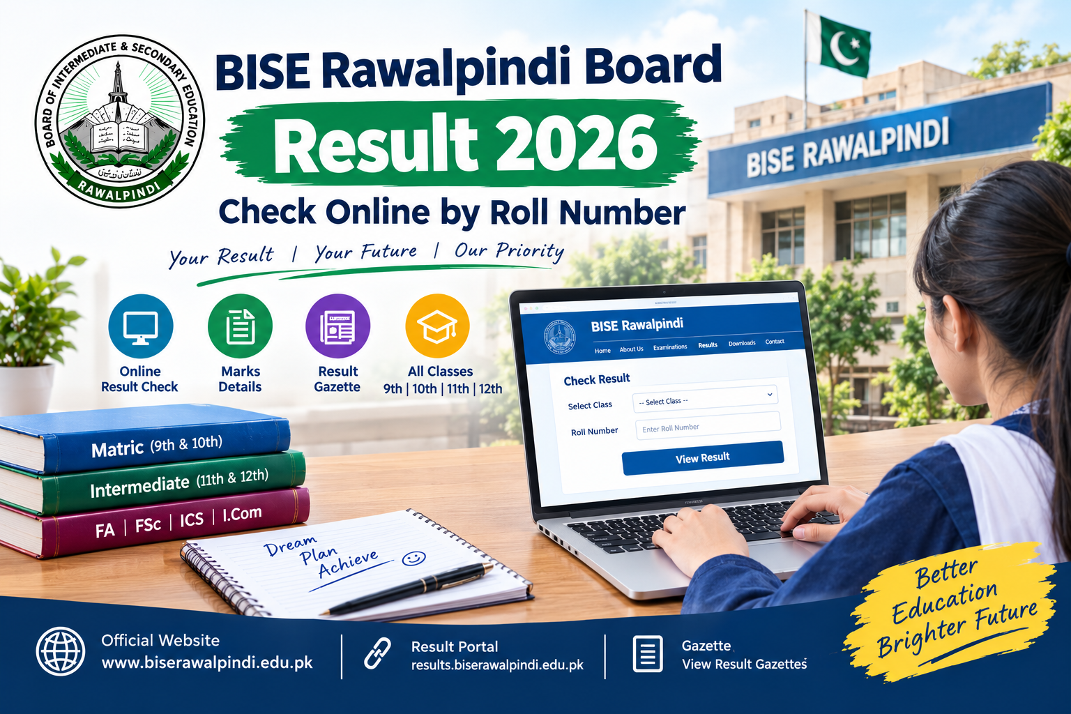 BISE Rawalpindi Board Result 2026 – Check Online by Roll Number
