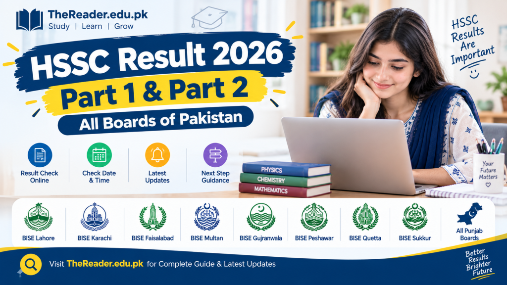 HSSC Result 2026 Part 1 and Part 2 for all boards of Pakistan