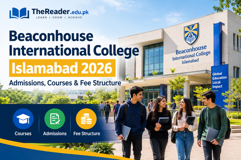 Beaconhouse International College Islamabad 2026 admissions, courses, and fee structure