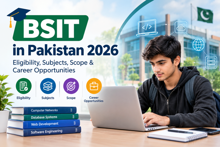 Courses in Pakistan 2026 – Degree Programs and Study Options