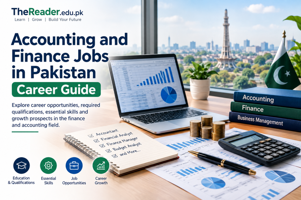 Accounting and finance career opportunities in Pakistan for students and graduates
