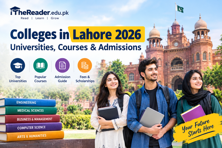 Colleges in Lahore offering intermediate, undergraduate, and postgraduate programs in 2026