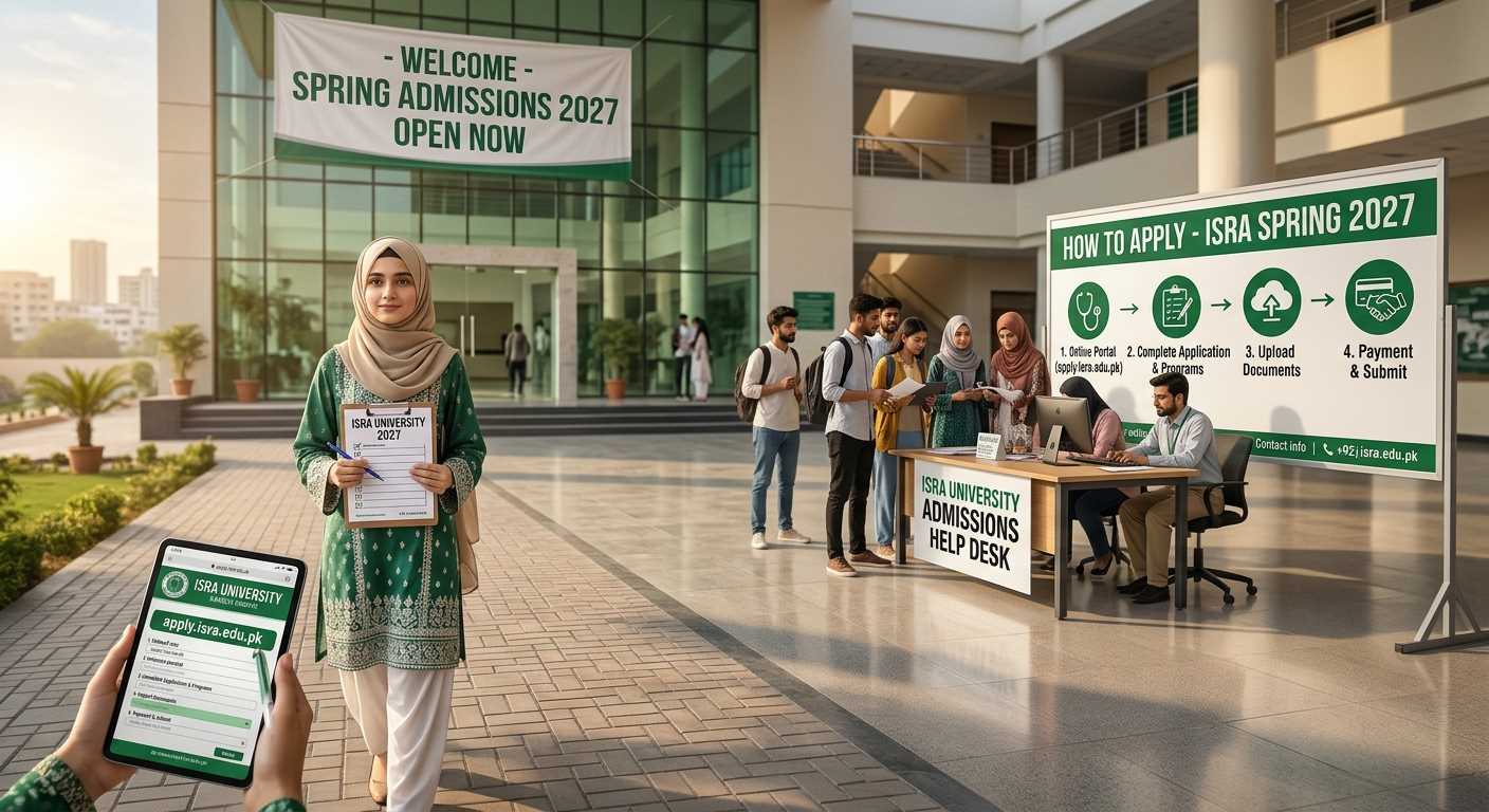 How to Apply for Isra University Spring Admissions 2027