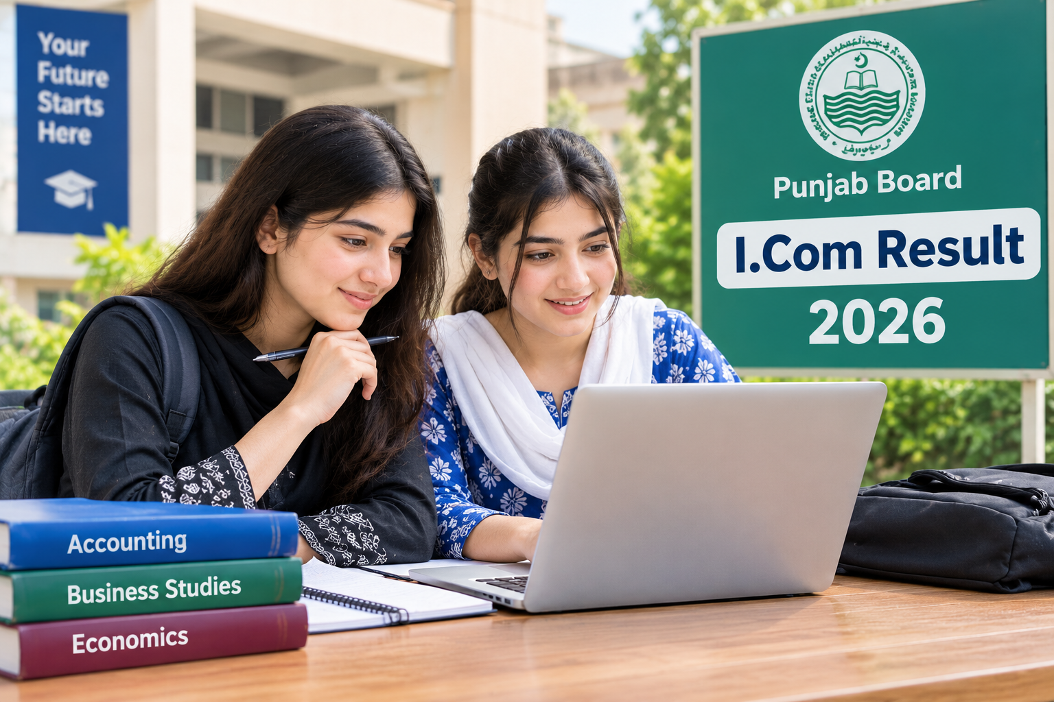 I.Com Result 2026 Punjab Board – Check Part 1 & 2 I.Com Result 2026 Punjab Board – Check Intermediate Commerce Result Online
