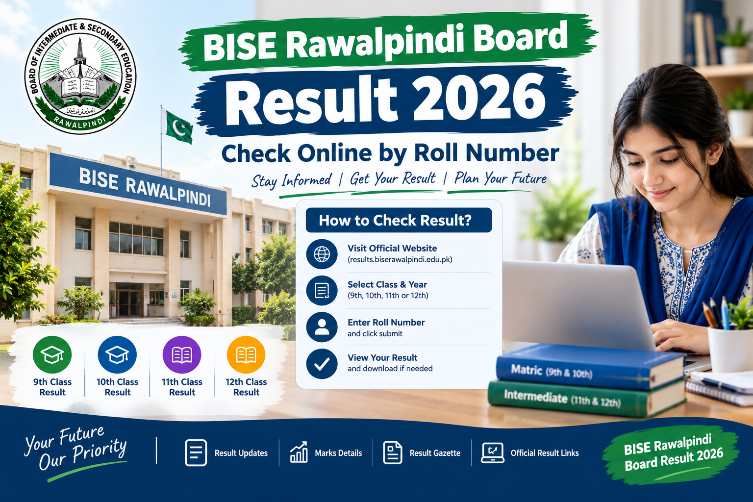 BISE Rawalpindi Board Result 2026 – Check Online by Roll Number